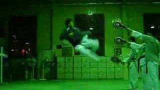 taekwondo 540 kick