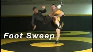 Foot Sweep from Single Leg KOLAT.COM Wrestling Takedowns Techniques Instruction
