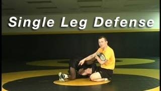 Single Leg Defense KOLAT.COM Wrestling Moves Techniques Instruction