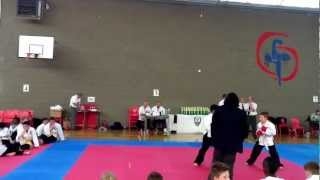 AaronVenas karate sparing competion